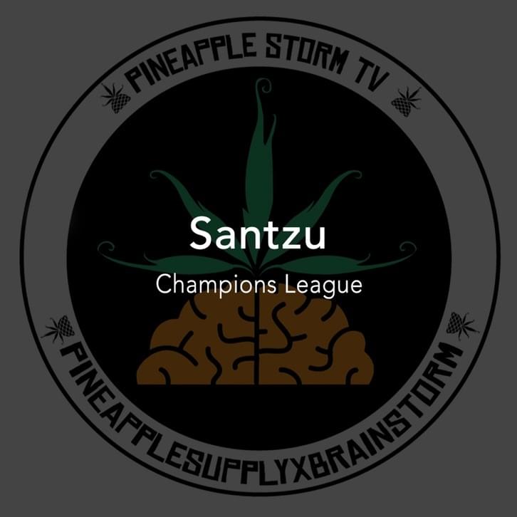 Album cover art for "Champions League" by Santzu