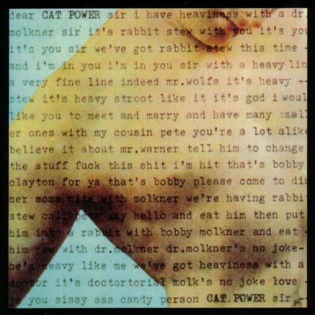 Album cover art for "No Matter" by Cat Power