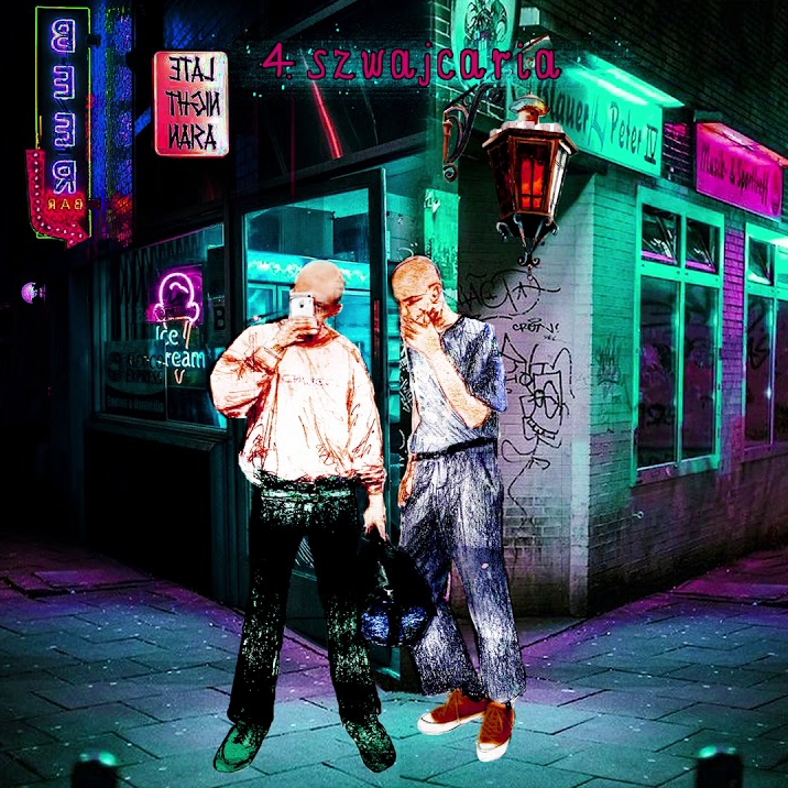 Album cover art for "Szwajcaria" by Kukon & Pikers