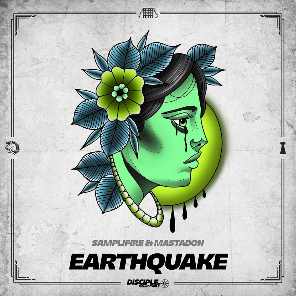 Album cover art for "Earthquake" by Samplifire