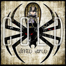 Album cover art for "Wicked World" by Cold