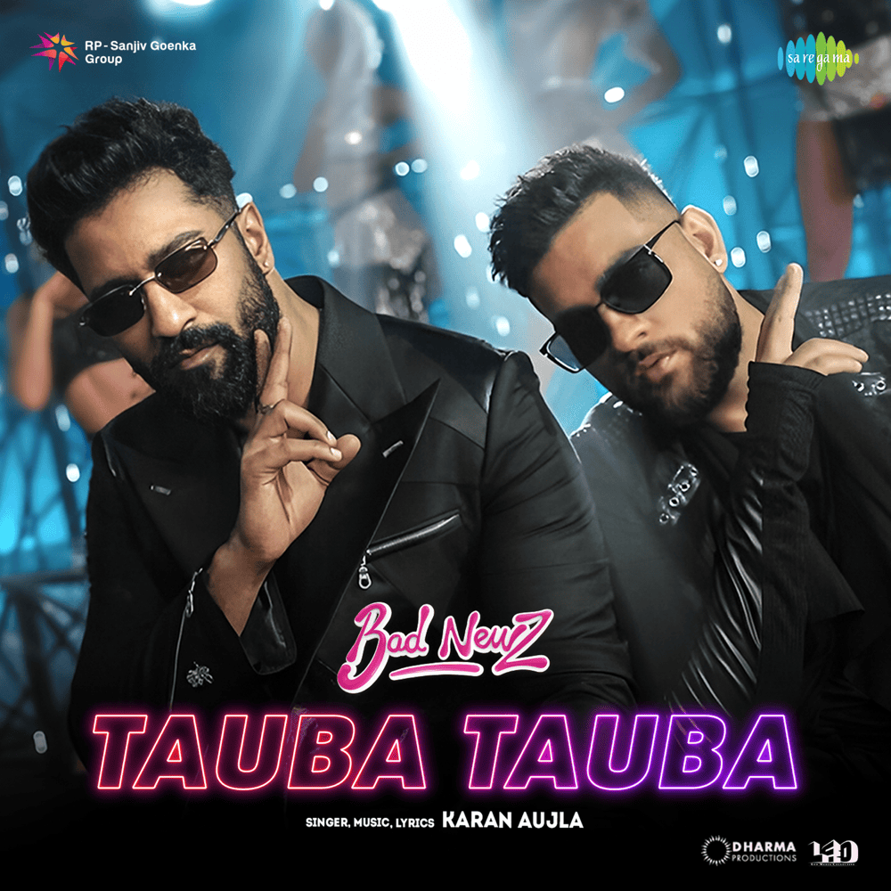 Album cover art for "Karan Aujla - Tauba Tauba (Romanized)" by Genius Romanizations