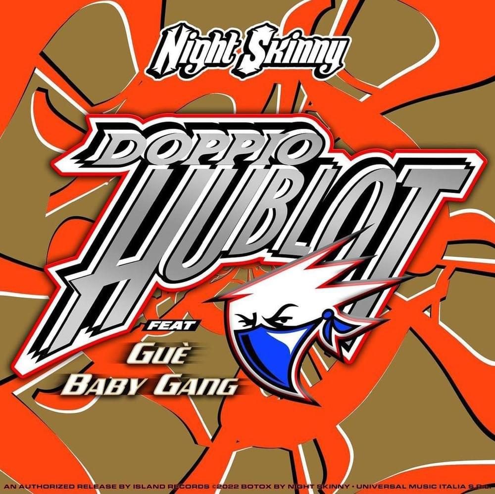 Album cover art for "Doppio Hublot" by Night Skinny & Guè & Baby Gang