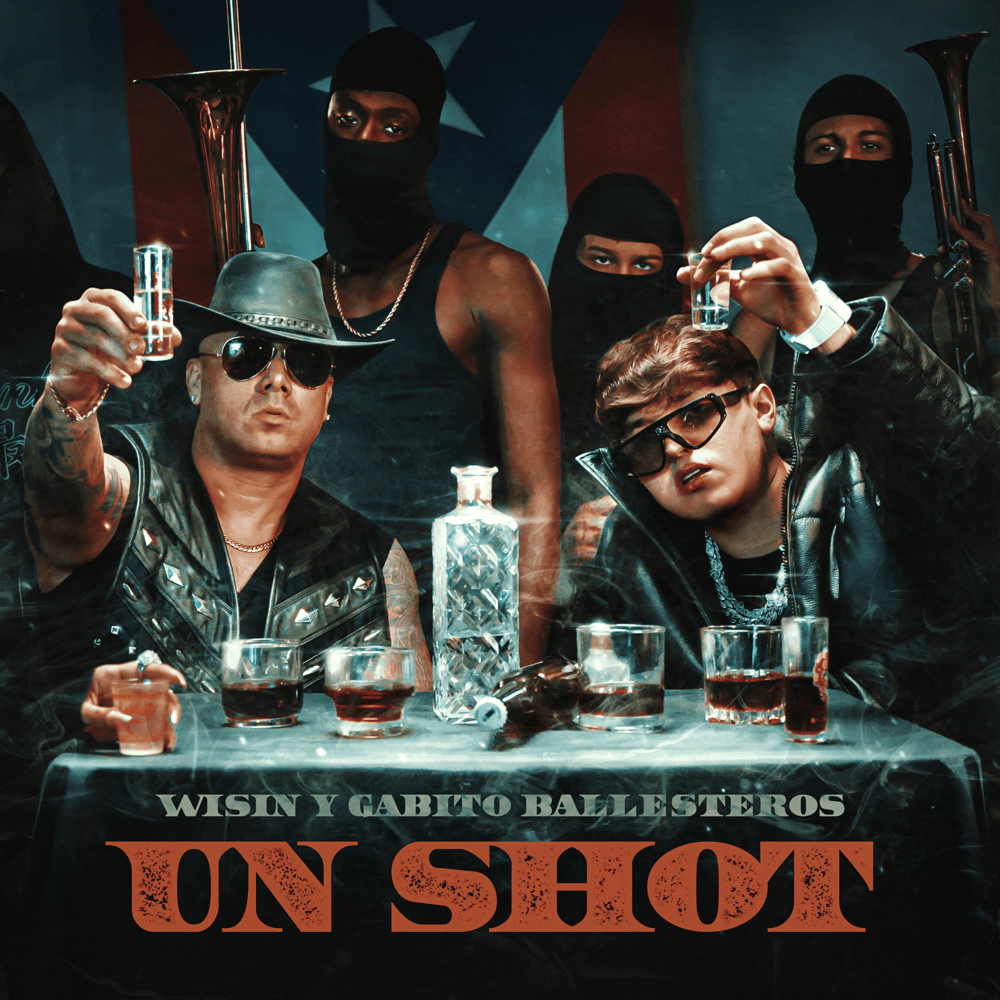 Album cover art for "UN SHOT" by Wisin