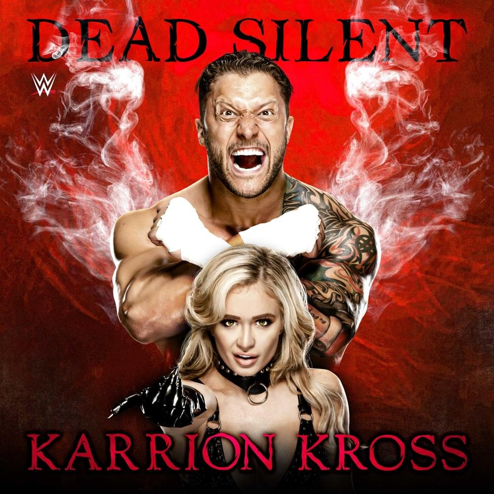Album cover art for "Dead Silent" by def rebel & Scarlett Bordeaux