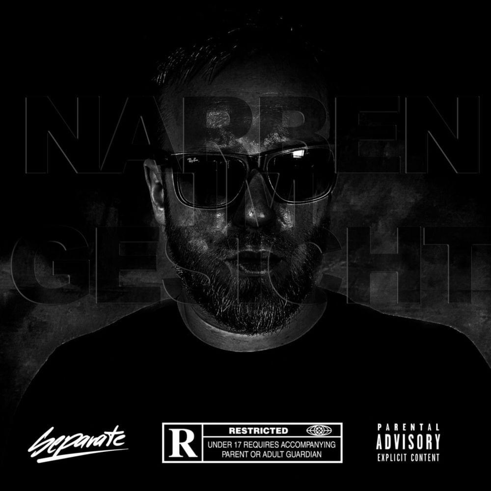 Album cover art for "Narben im Gesicht" by Separate