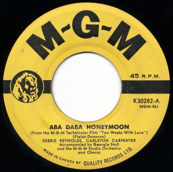 Aba Daba Honeymoon by Debbie Reynolds