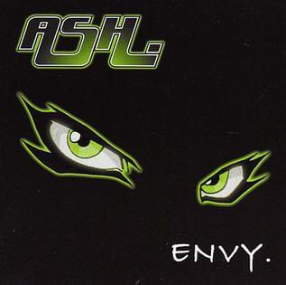 Album cover art for "Envy" by Ash