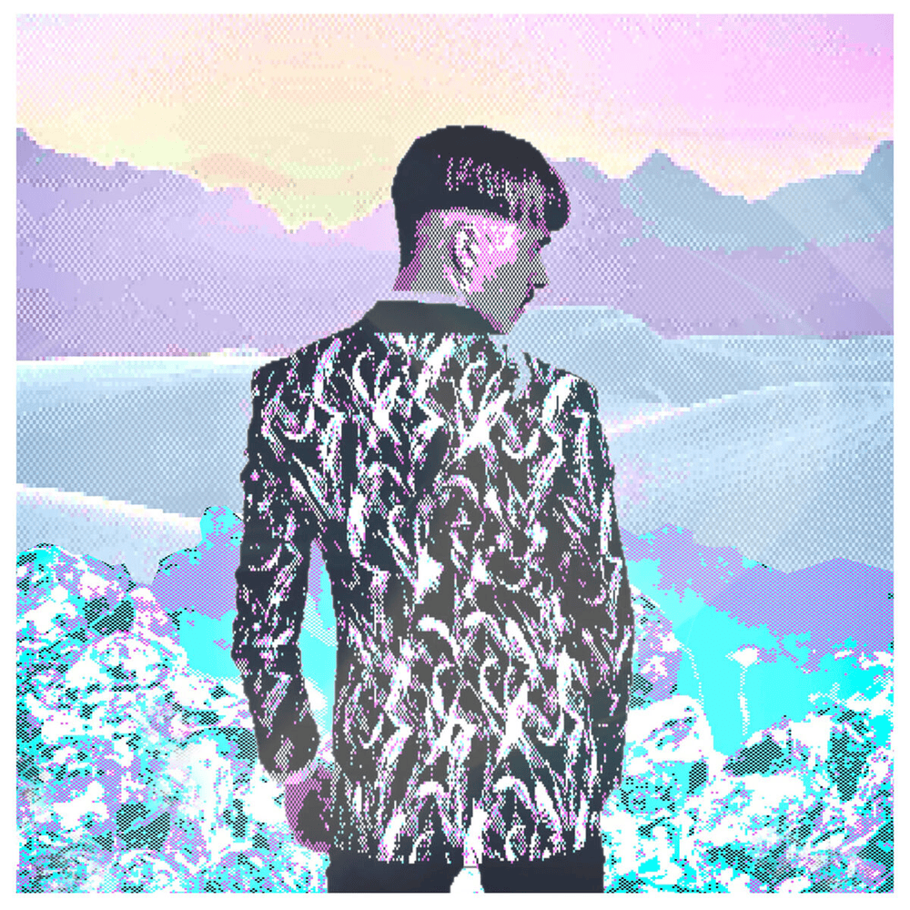 Album cover art for "Puuta Heinää" by Käärijä