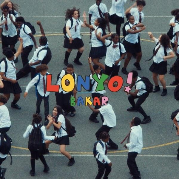 Album cover art for "Lonyo!" by Bakar