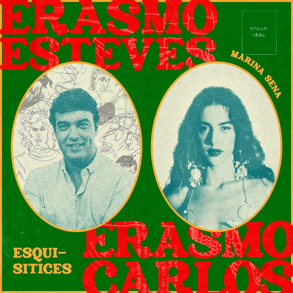 Album cover art for "Esquisitices" by Erasmo Carlos