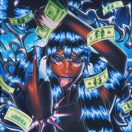 Album cover art for "Turn It Up" by Rico Nasty