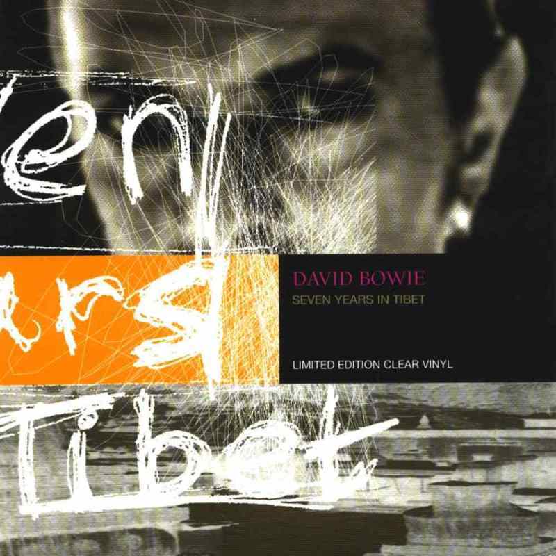 Album cover art for "Seven Years in Tibet" by David Bowie
