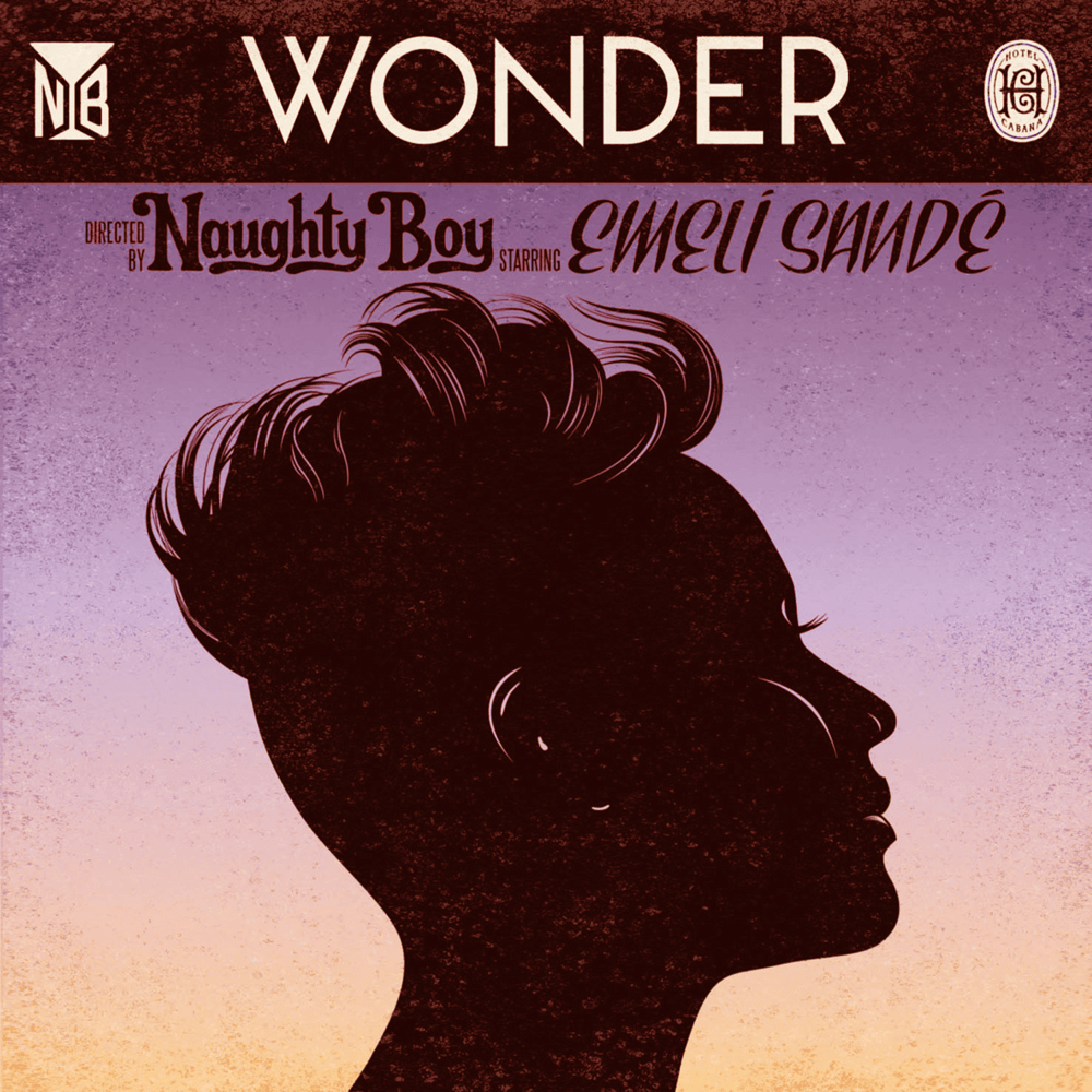 Album cover art for "Wonder" by Naughty Boy & Emeli Sandé