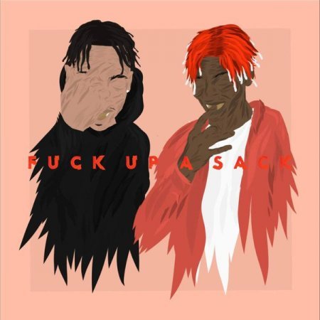 Album cover art for "Fuck Up a Sack" by Lil Yachty & K$upreme
