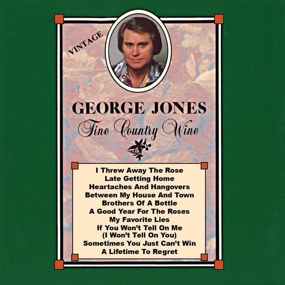 Album cover art for "Sometimes You Just Can’t Win" by George Jones