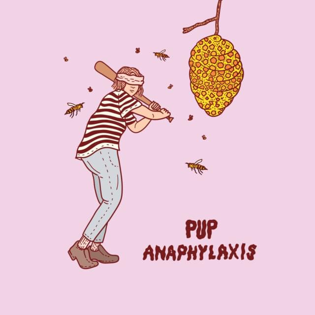 Album cover art for "Anaphylaxis" by PUP