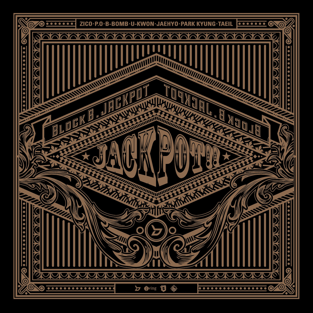 Album cover art for "JACKPOT (Japanese Version)" by Block B