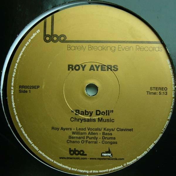 Album cover art for "Baby Doll" by Roy Ayers