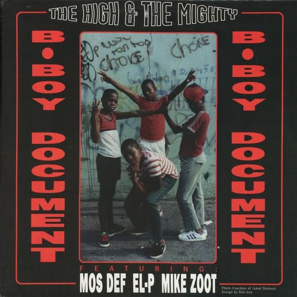 Album cover art for "B-Boy Document" by The Brand New Heavies
