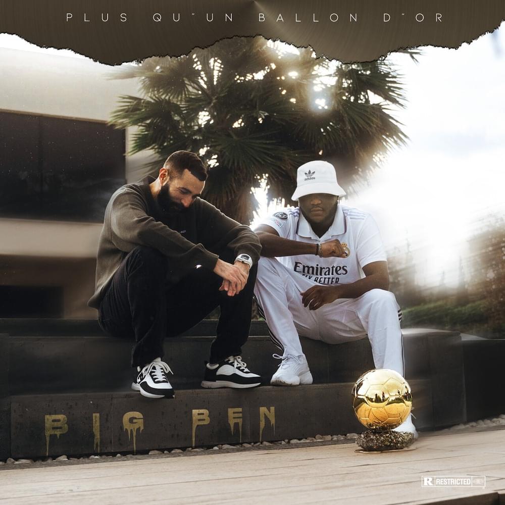 Album cover art for "Plus qu’un Ballon d’or" by Big Ben