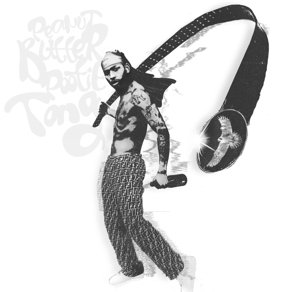 Album cover art for "Peanut Butter Pootie Tang" by Guapdad 4000