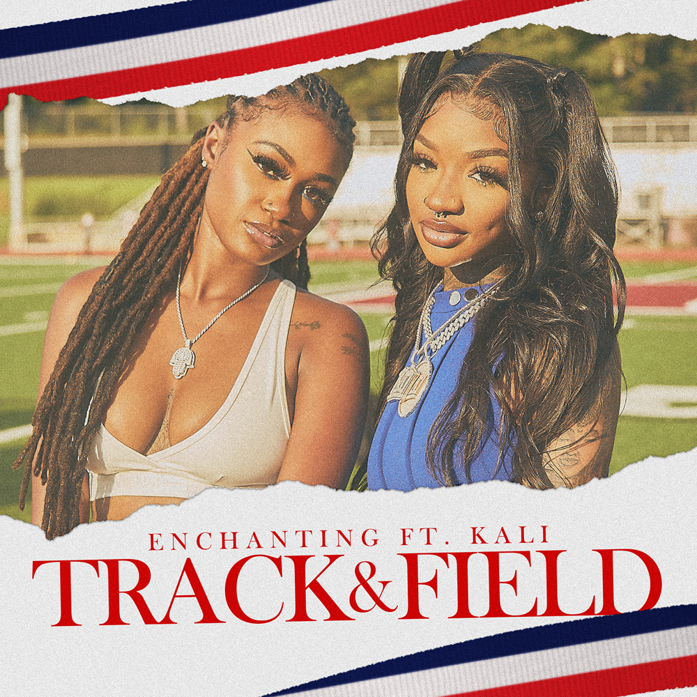 Album cover art for "Track & Field" by Gucci Mane & Kaliii