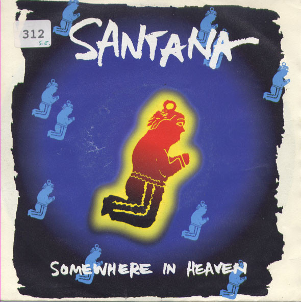 Album cover art for "Somewhere in Heaven" by Santana