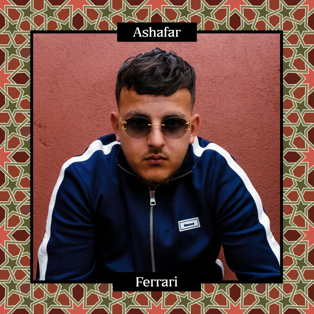 Album cover art for "Ferrari" by Ashafar