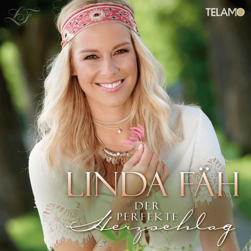 Album cover art for "Der perfekte Herzschlag" by Linda Fäh