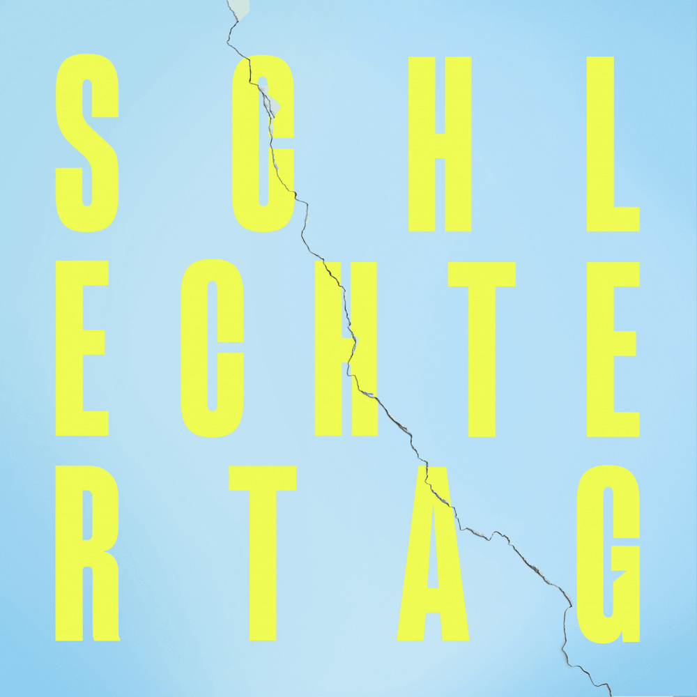 Album cover art for "Schlechter Tag" by Celina Bostic