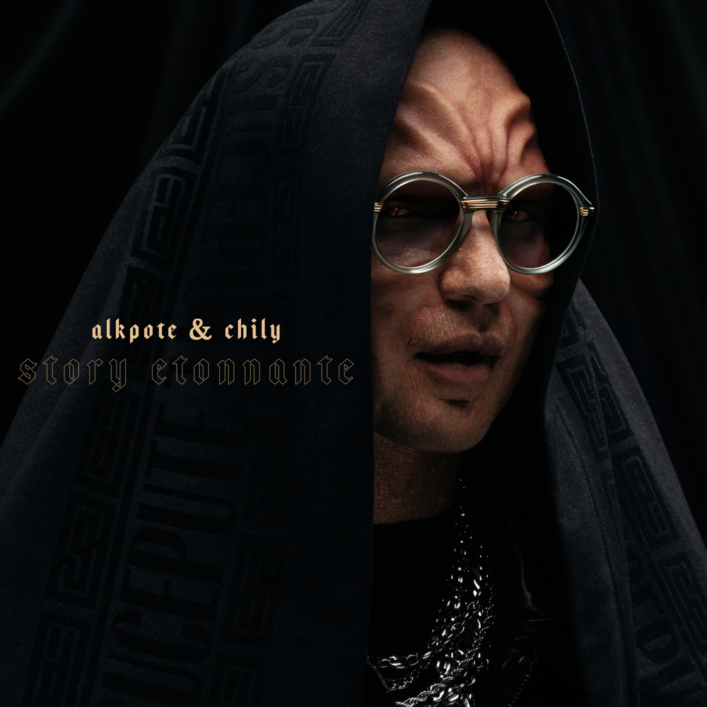 Album cover art for "Story étonnante" by Alkpote & Chily