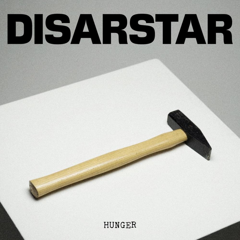 Album cover art for "HUNGER" by Disarstar