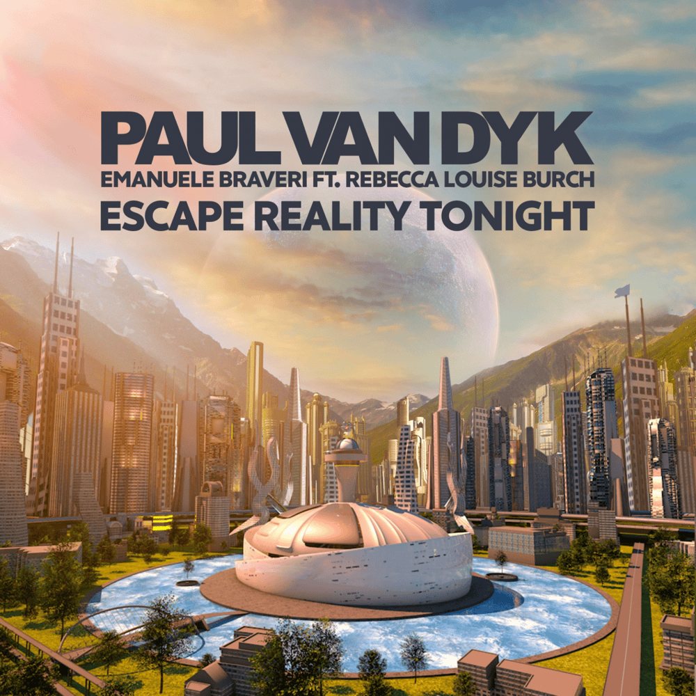 Album cover art for "Escape Reality Tonight" by Paul van Dyk & Rebecca Louise Burch