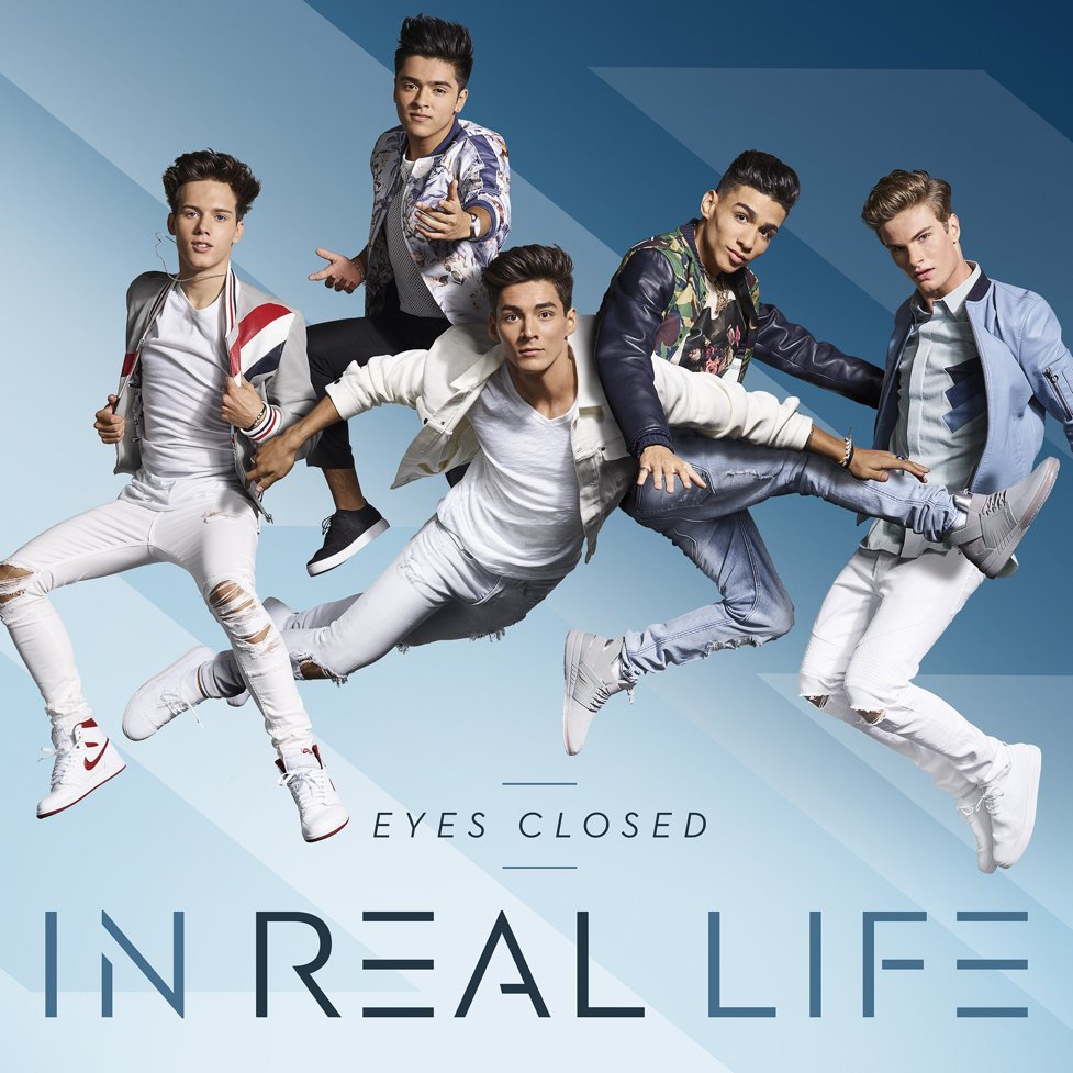 Album cover art for "Eyes Closed" by In Real Life