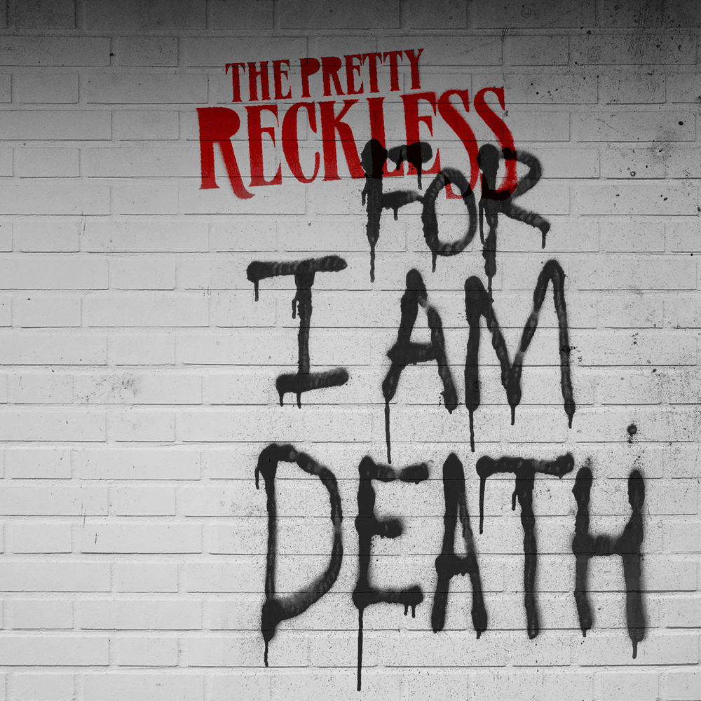 Album cover art for "For I Am Death" by The Pretty Reckless