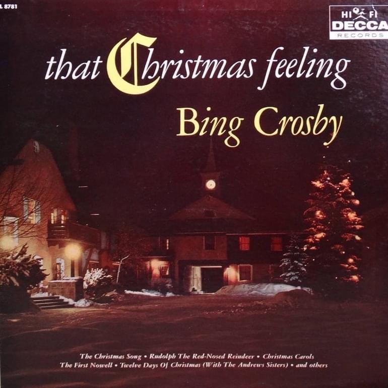 Album cover art for "Christmas Carols: Good King Wenceslas / We Three Kings of Orient Are / Angels We Have Heard On High (Westminster Carol)" by Bing Crosby