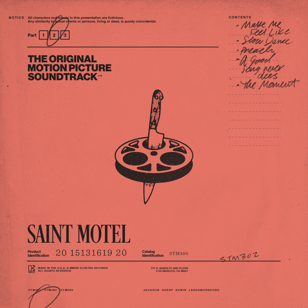 Album cover art for "Preach" by Saint Motel