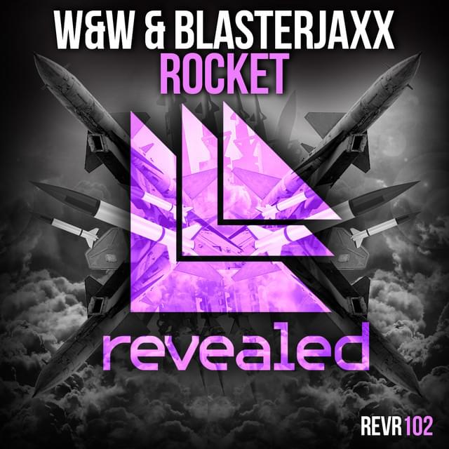 Album cover art for "Rocket" by W&W