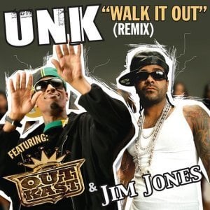 Album cover art for "Walk It Out (Remix)" by Black Bill Gates & OutKast & Jim Jones