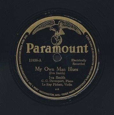 Album cover art for "My Own Man Blues (Take 2)" by Iva Smith