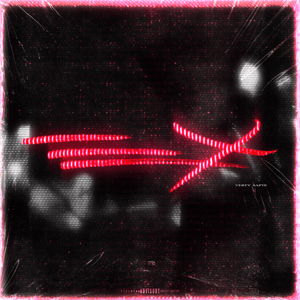 Album cover art for "EX" by Verty