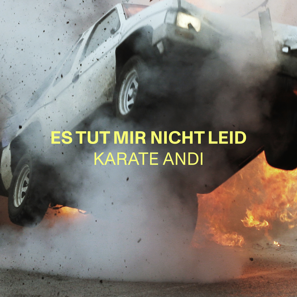 Album cover art for "Es tut mir nicht leid" by Karate Andi
