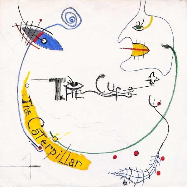 Album cover art for "The Caterpillar" by The Cure