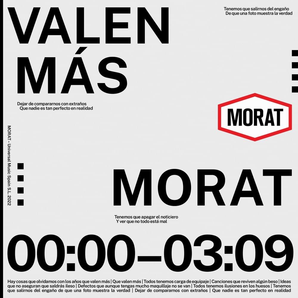 Album cover art for "Valen Más" by Morat