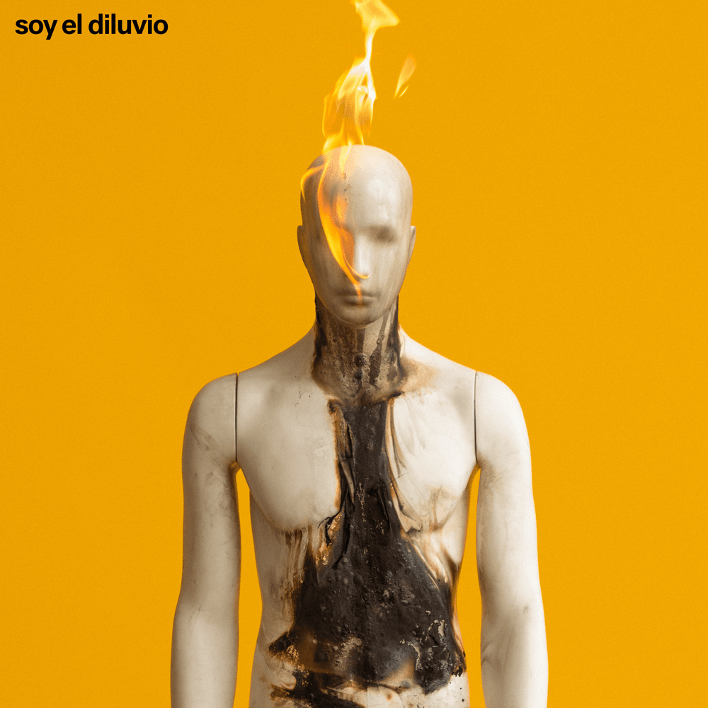 Album cover art for "Soy el Diluvio" by José Madero