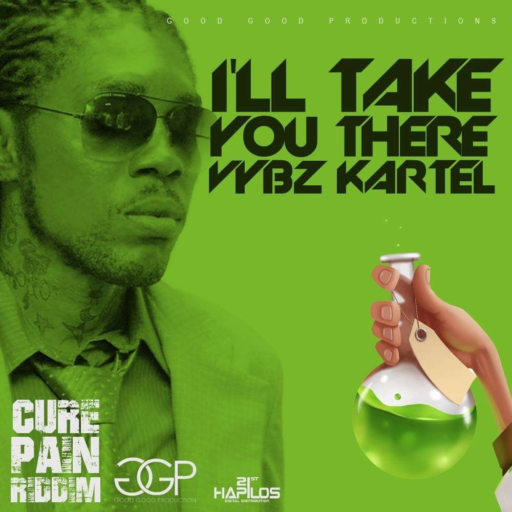 Album cover art for "I’ll Take You There" by Vybz Kartel