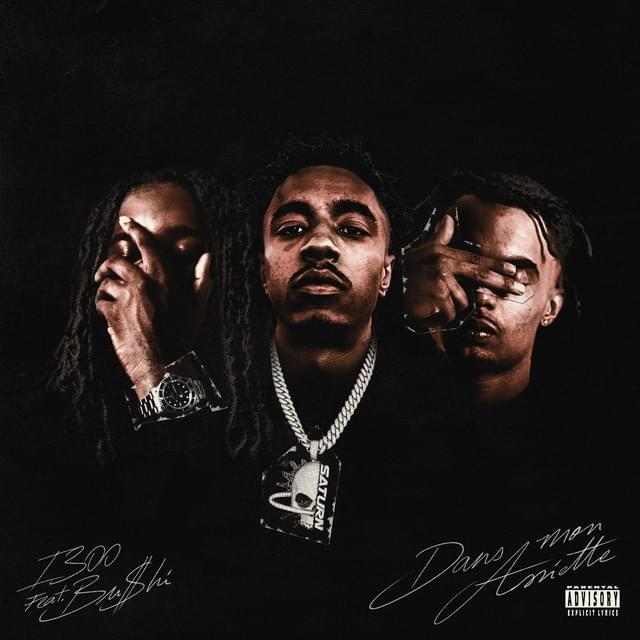 Album cover art for "DANS MON ASSIETTE" by i300 & BU$HI