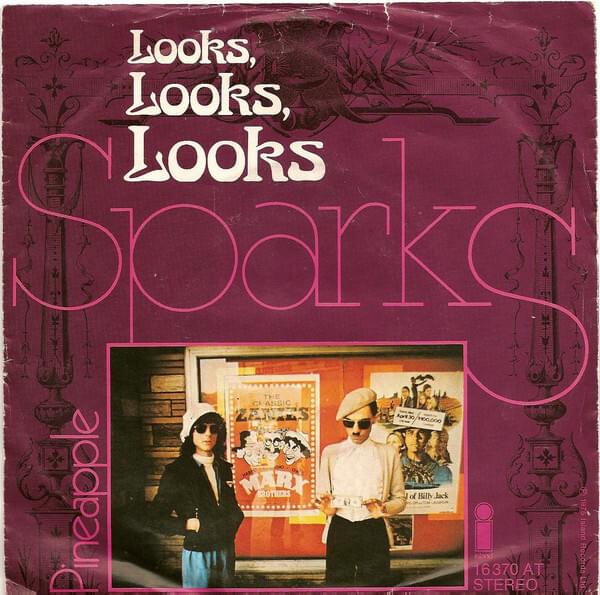 Album cover art for "Looks, Looks, Looks" by Sparks
