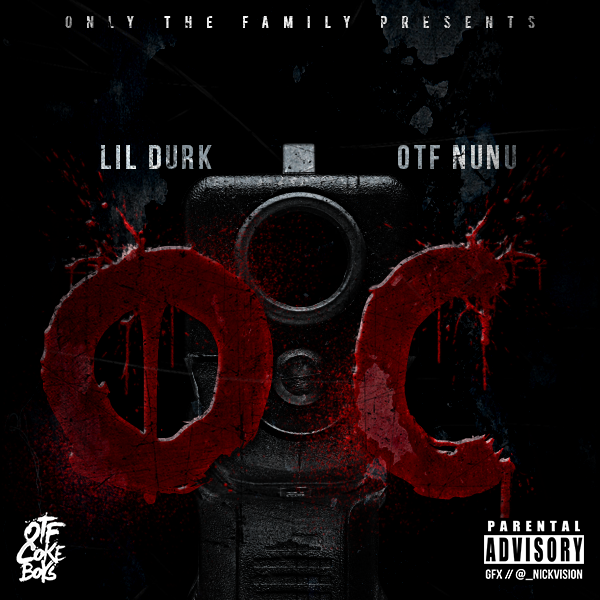 Album cover art for "OC" by Lil Durk & OTF Nunu